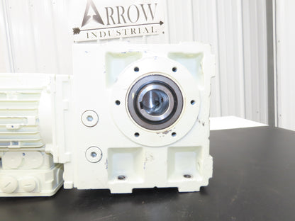 Lenze MDEMABR071-32C0C Gearmotor 128.3 Ratio 230/460V 3PH GSS05-2M HBR 071C32