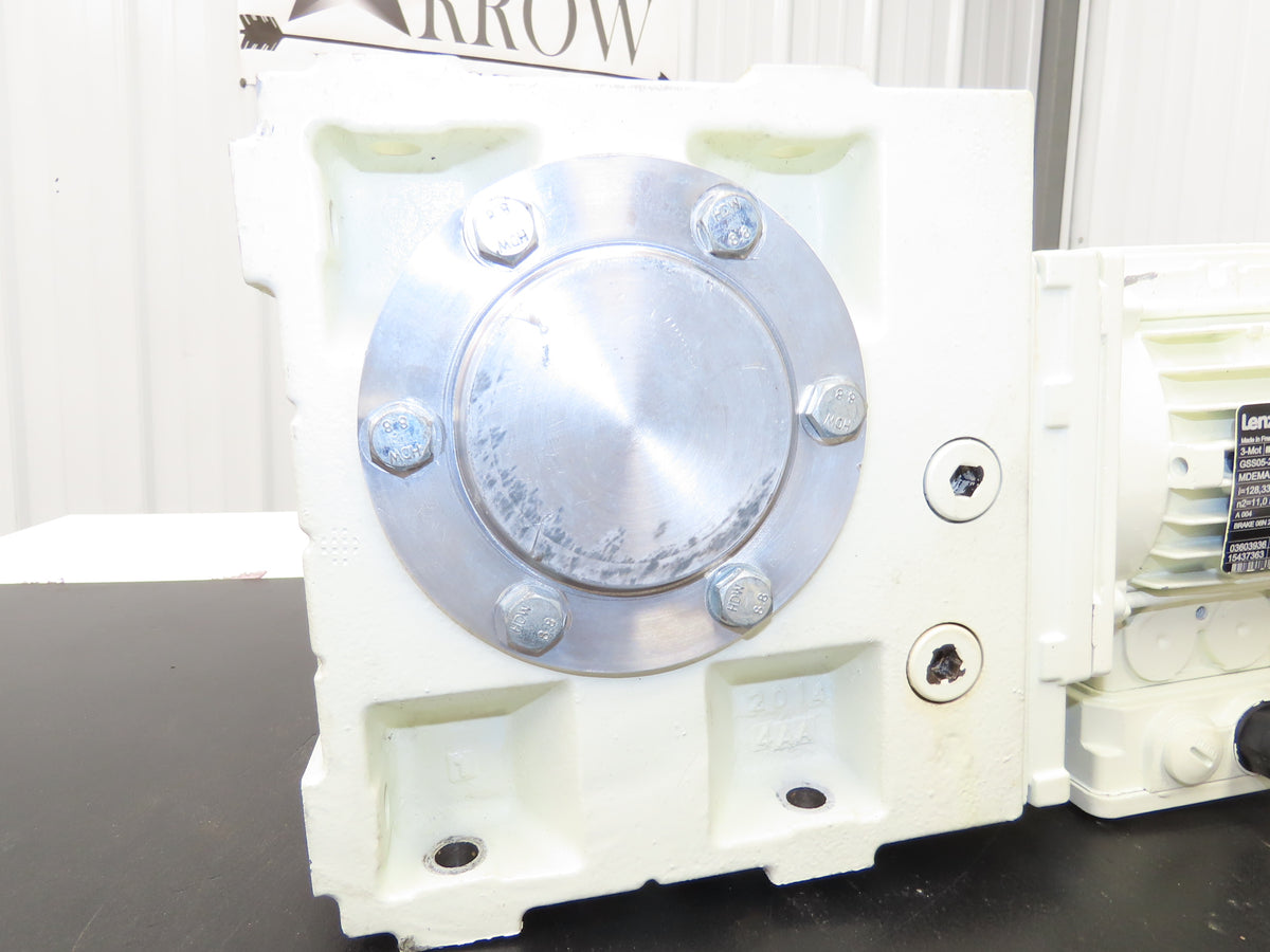 Lenze MDEMABR071-32C0C Gearmotor 128.3 Ratio 230/460V 3PH GSS05-2M HBR 071C32