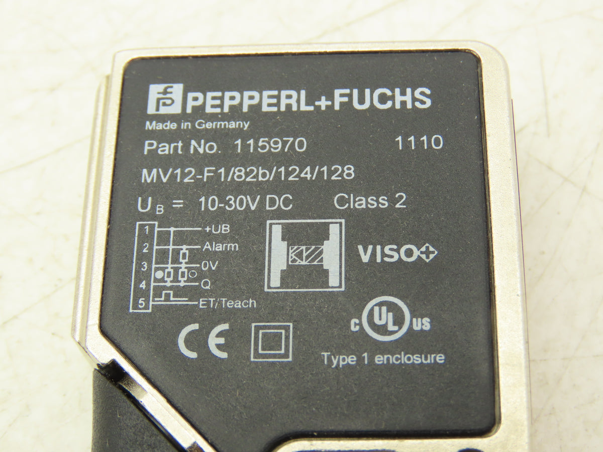 Pepper + Fuchs 115970 Retroreflective Photoelectric Sensor 5 Pin M12 10-30 VDC