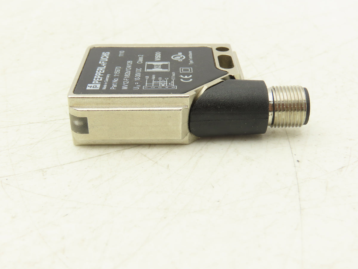 Pepper + Fuchs 115970 Retroreflective Photoelectric Sensor 5 Pin M12 10-30 VDC