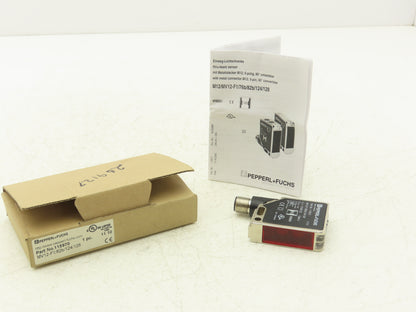 Pepper + Fuchs 115970 Retroreflective Photoelectric Sensor 5 Pin M12 10-30 VDC