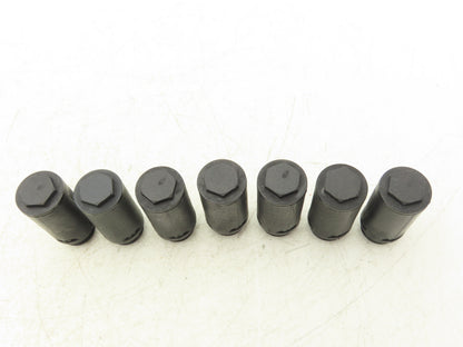 Milton 02A-07 G1/2 Pneumatic Silencer Muffler Noise Reducer G1/2" Lot of 7