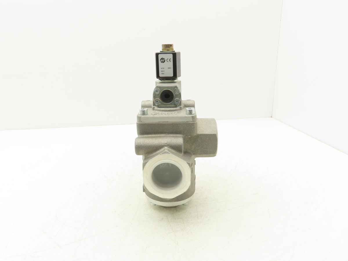 Herion/Norgren 8026973 Solenoid Valve 3/2 Way Poppet Design G11/2" Coil 24 VDC