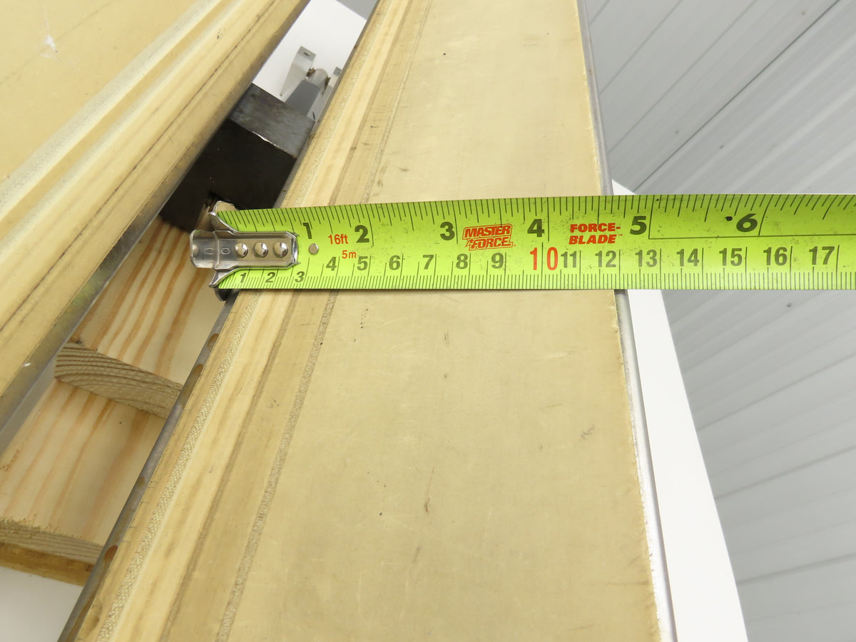 Dual Belt Conveyor 90° V-Trough 4"x 34"L Adj Incline Mount Bag Closing 230/460V