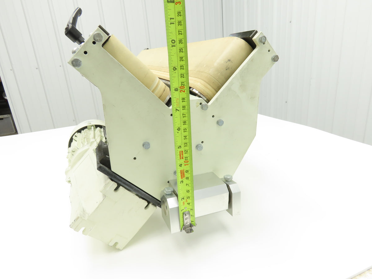 Dual Belt Conveyor 90° V-Trough 4"x 34"L Adj Incline Mount Bag Closing 230/460V
