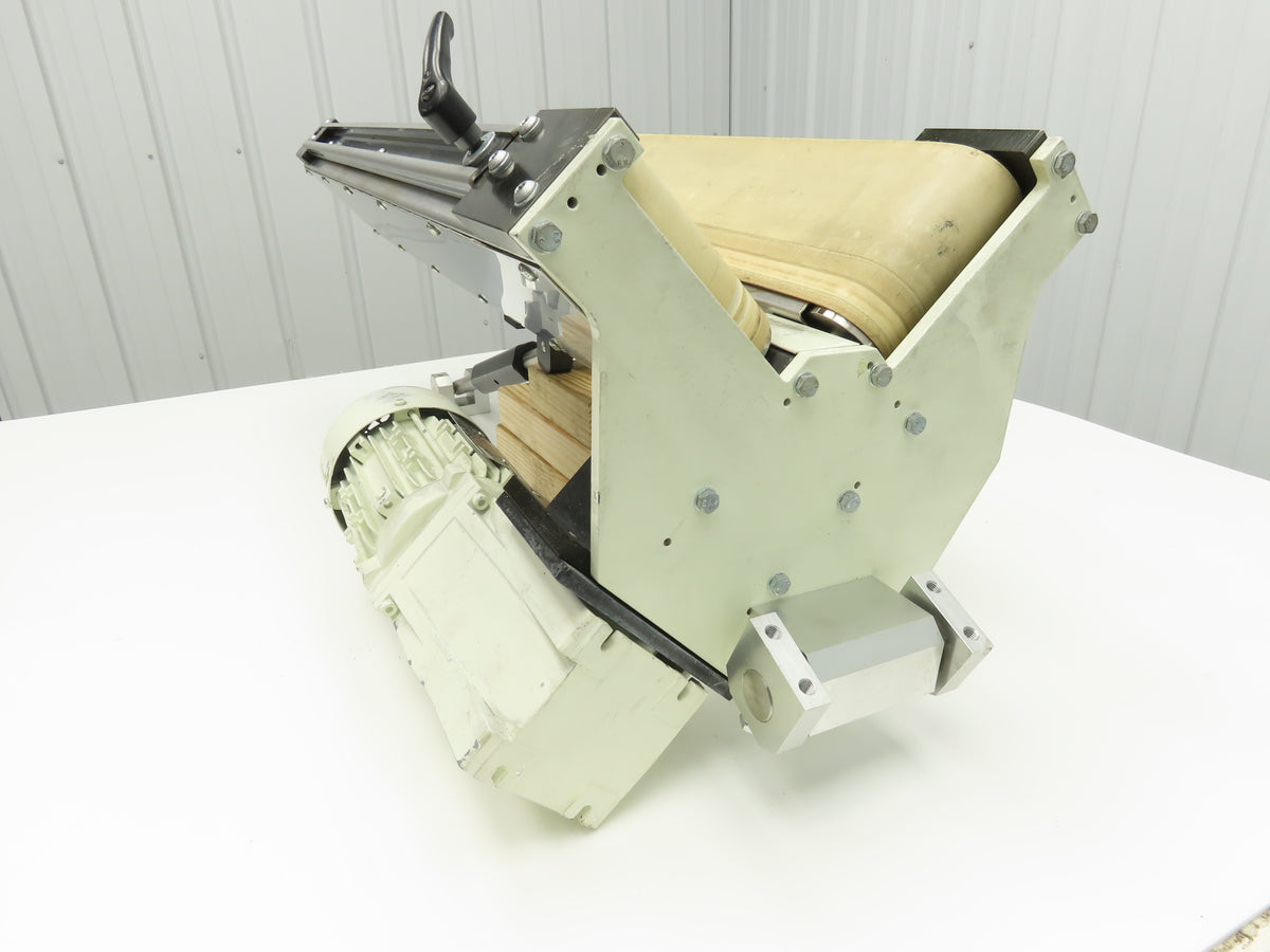 Dual Belt Conveyor 90° V-Trough 4"x 34"L Adj Incline Mount Bag Closing 230/460V