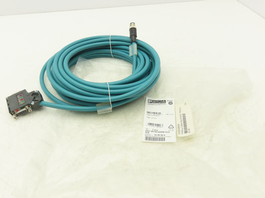 Phoenix Contact 1525500 Pre Assembled Bus System Cable PROFIBUS 5 Pin M12