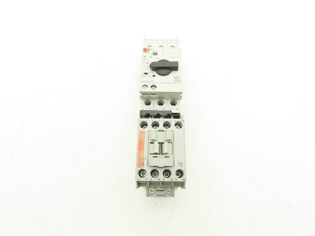 Sprecher + Schuh Ecombo Combination Motor Starter 24VDC 6.3A 200-575V 1-5Hp