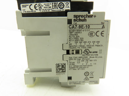 Sprecher + Schuh Ecombo Combination Motor Starter 24VDC 6.3A 200-575V 1-5Hp