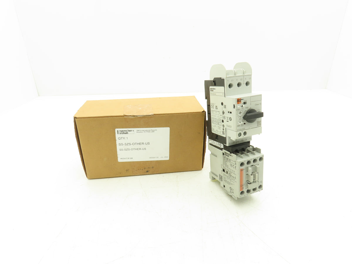 Sprecher + Schuh Ecombo Combination Motor Starter 24VDC 6.3A 200-575V 1-5Hp