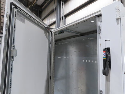Rittal 2-Door Freestanding Electrical Enclosure 2000x1600x600mm 79x63x23"
