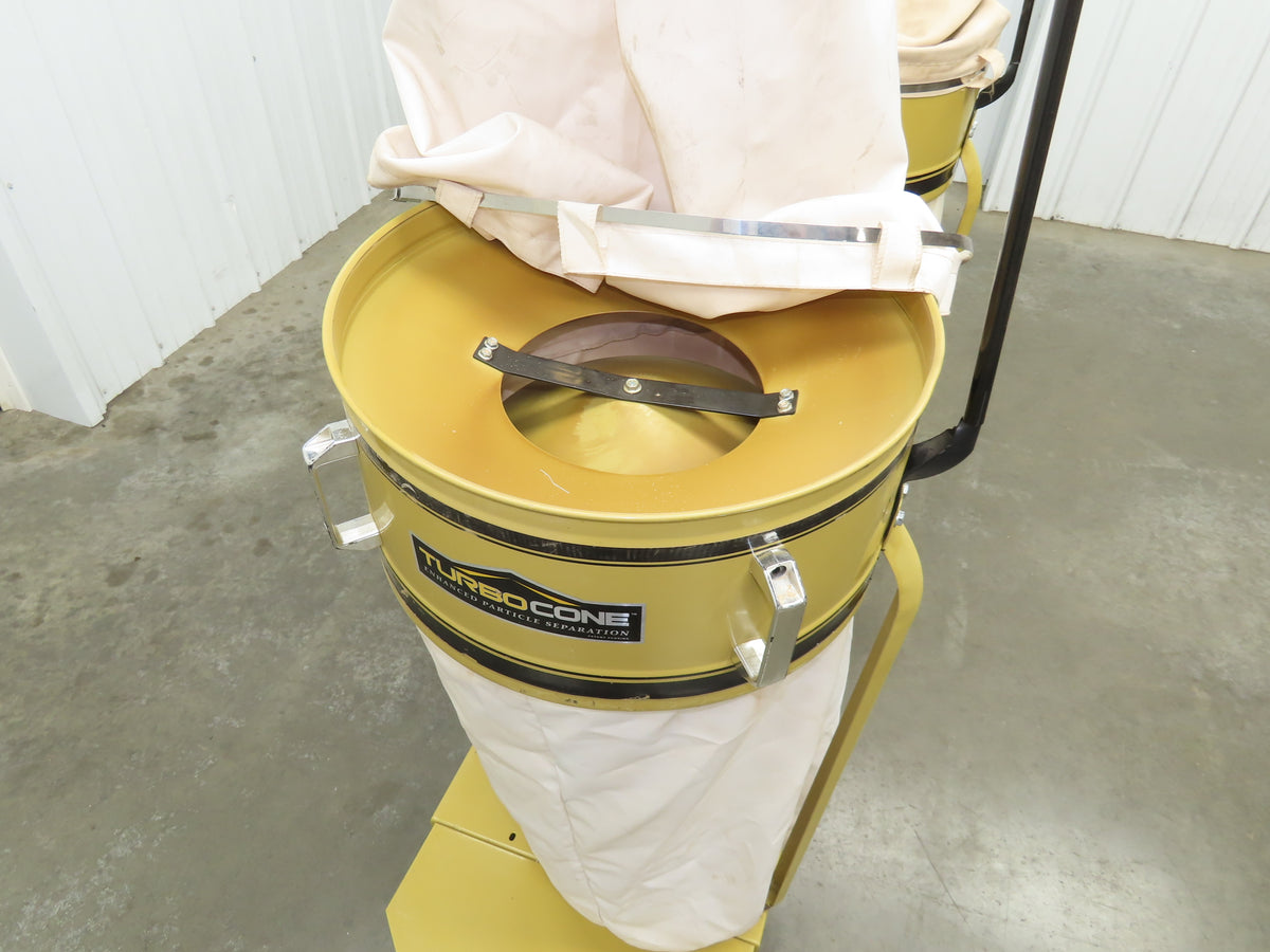 Powermatic PM1900-3 Turbo Cone Wood Dust Collector 3HP 3PH 230/480V Motor