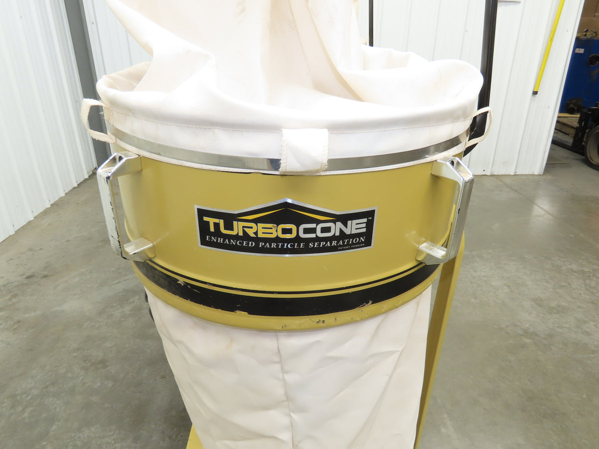 Powermatic PM1900-3 Turbo Cone Wood Dust Collector 3HP 3PH 230/480V Motor