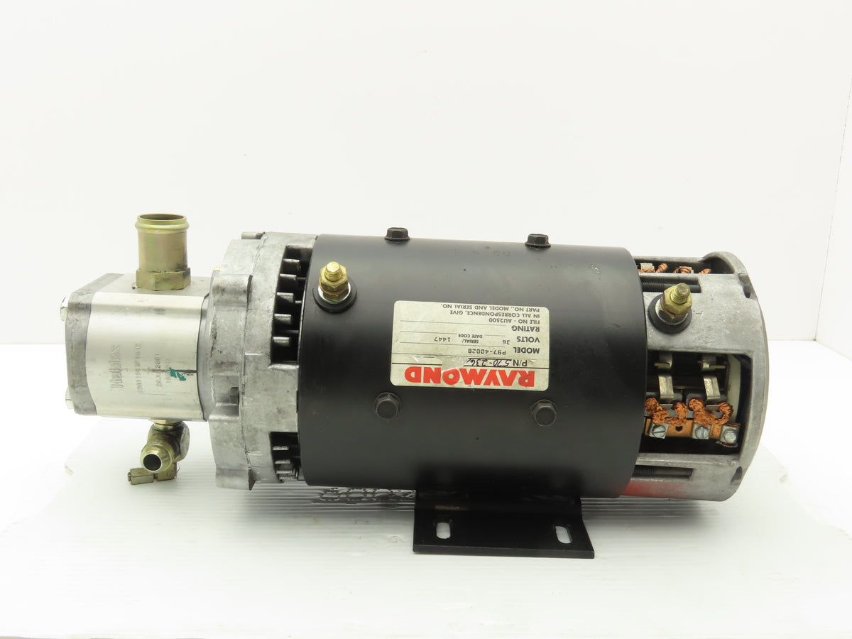 Raymond 570-236/200 Forklift Hydraulic Pump & Motor Removed From 640-C40TT