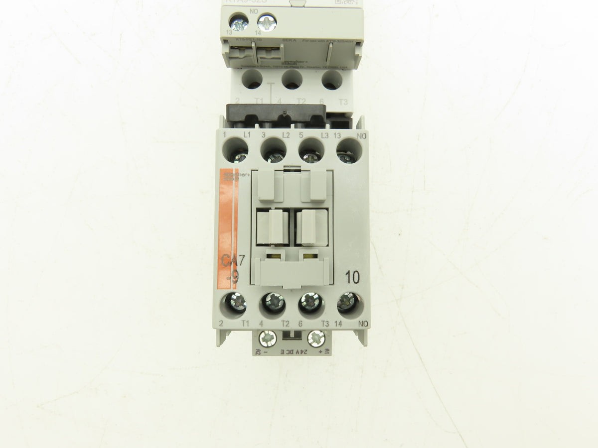 Sprecher + Schuh Combination Motor Starter 2.5-4.0A 600V 3Ph 24V Coil 2-7.5Hp