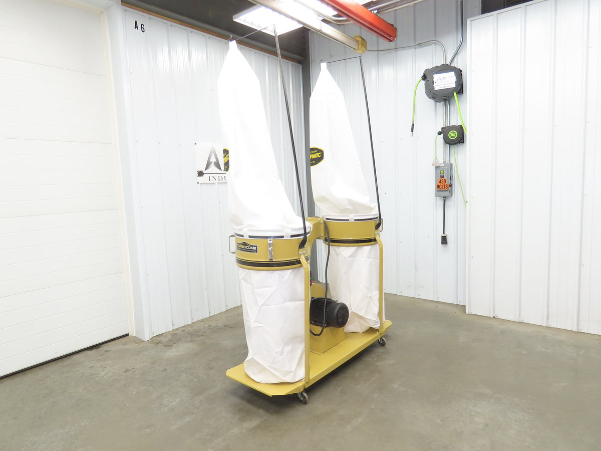 Powermatic PM1900-3 Dust Collector Turbo Cone Wood 3HP 3PH 230/480V Motor