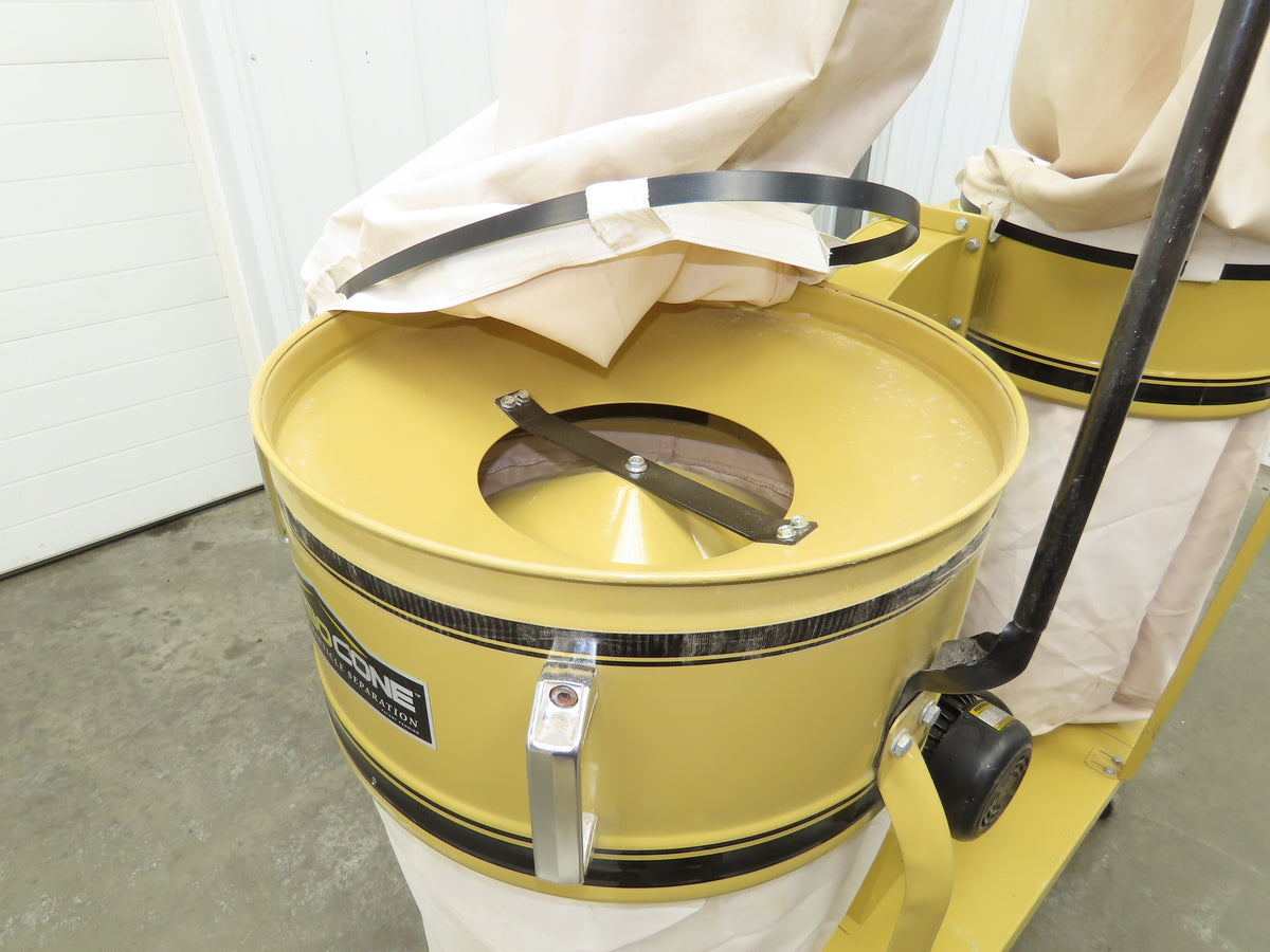 Powermatic PM1900-3 Wood Dust Collector Turbo Cone 3HP 3PH 230/480V Motor