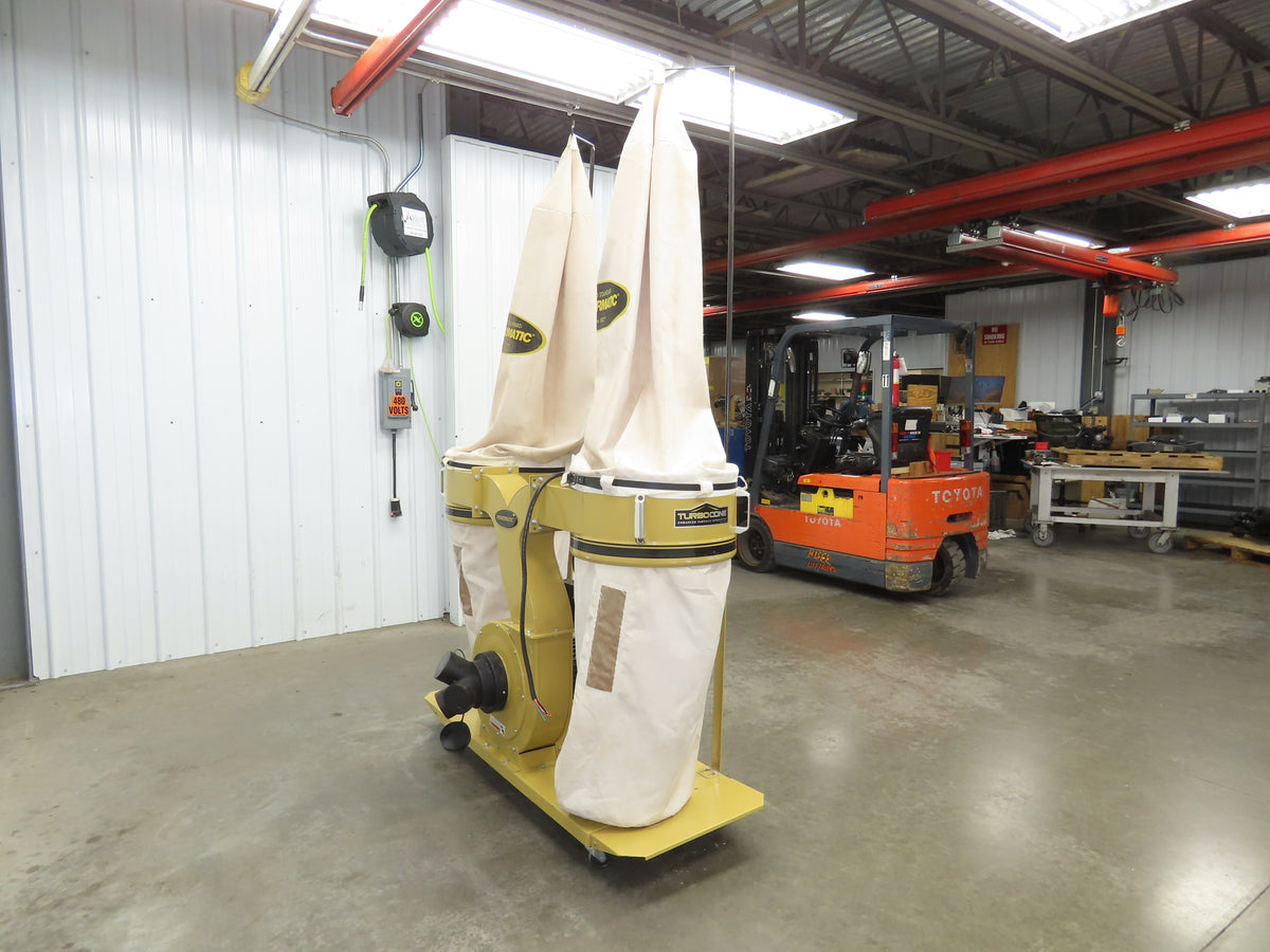 Powermatic PM1900-3 Wood Dust Collector Turbo Cone 3HP 3PH 230/480V Motor