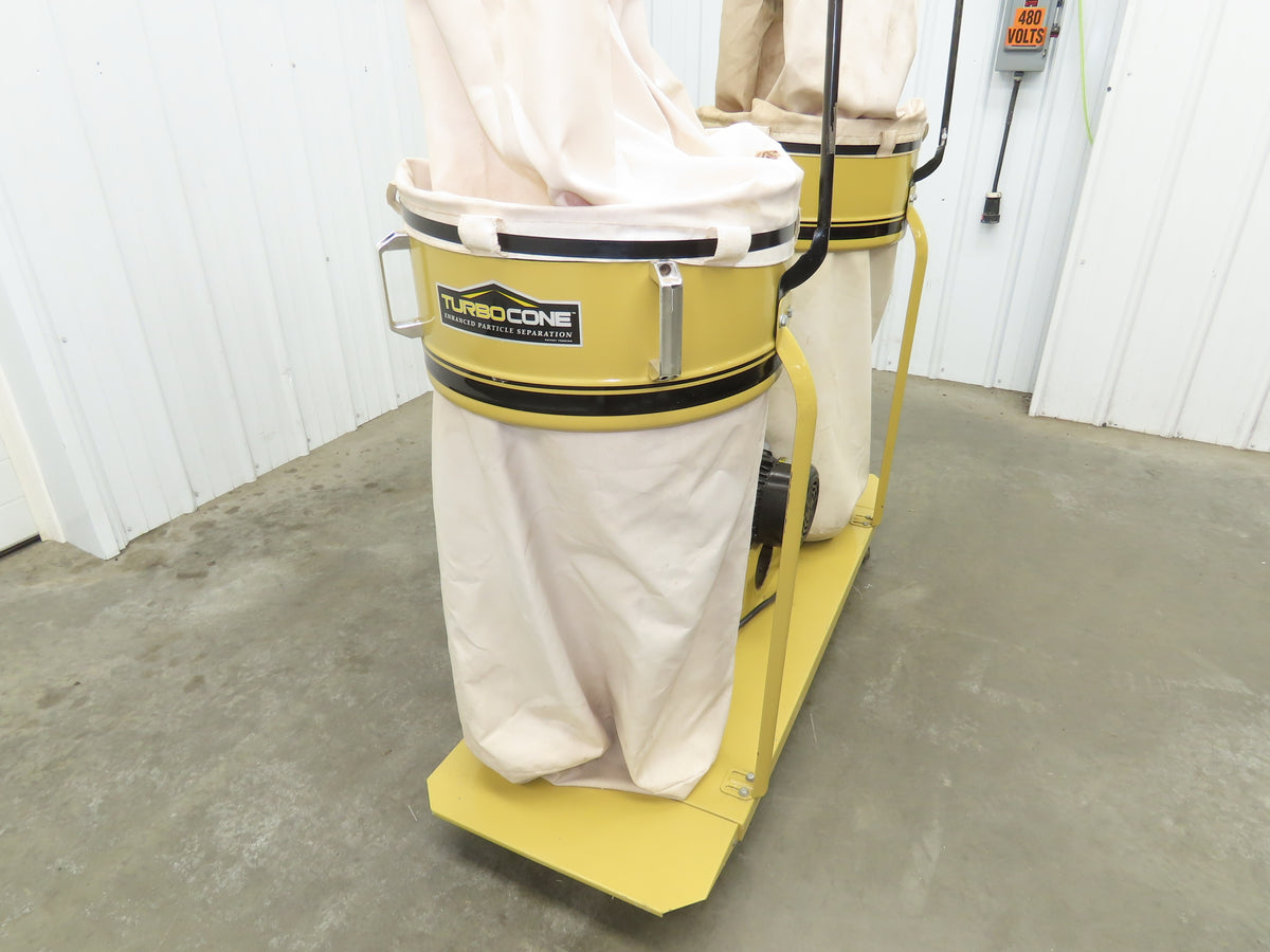 Powermatic PM1900-3 Turbo Cone Wood Dust Collector 3HP 3PH 480V Only Motor