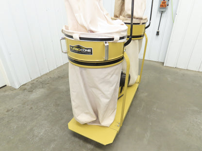 Powermatic PM1900-3 Turbo Cone Wood Dust Collector 3HP 3PH 480V Only Motor