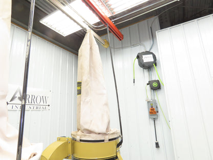 Powermatic PM1900-3 Turbo Cone Wood Dust Collector 3HP 3PH 480V Only Motor