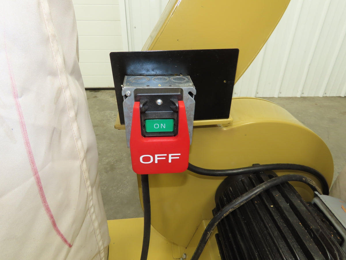 Powermatic PM1900-3 Turbo Cone Wood Dust Collector 3HP 3PH 480V Only Motor
