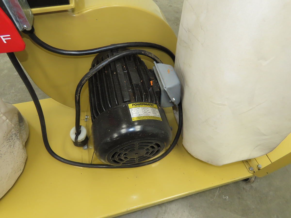 Powermatic PM1900-3 Turbo Cone Wood Dust Collector 3HP 3PH 480V Only Motor