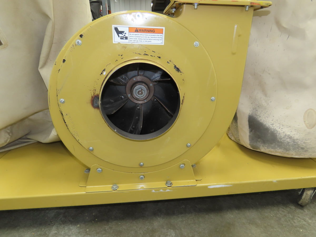 Powermatic PM1900-3 Turbo Cone Wood Dust Collector 3HP 3PH 480V Only Motor