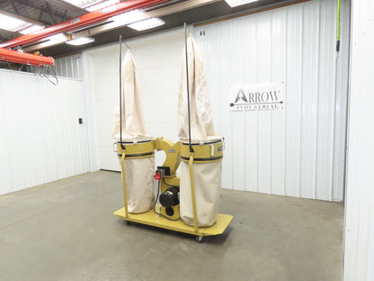 Powermatic PM1900-3 Turbo Cone Wood Dust Collector 3HP 3PH 480V Only Motor