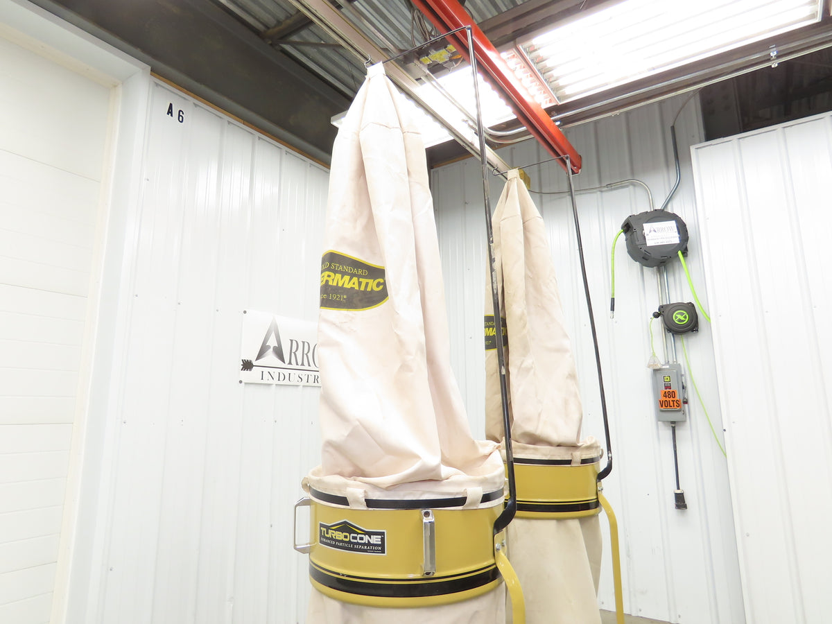 Powermatic PM1900-3 Turbo Cone Wood Dust Collector 3HP 3PH 480V Only Motor
