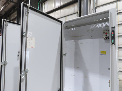 Hoffman 2-Door Freestanding Electrical Enclosure 74x72x18" 250A Disconnect Panel