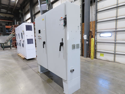 Hoffman 2-Door Freestanding Electrical Enclosure 74x72x18" 250A Disconnect Panel