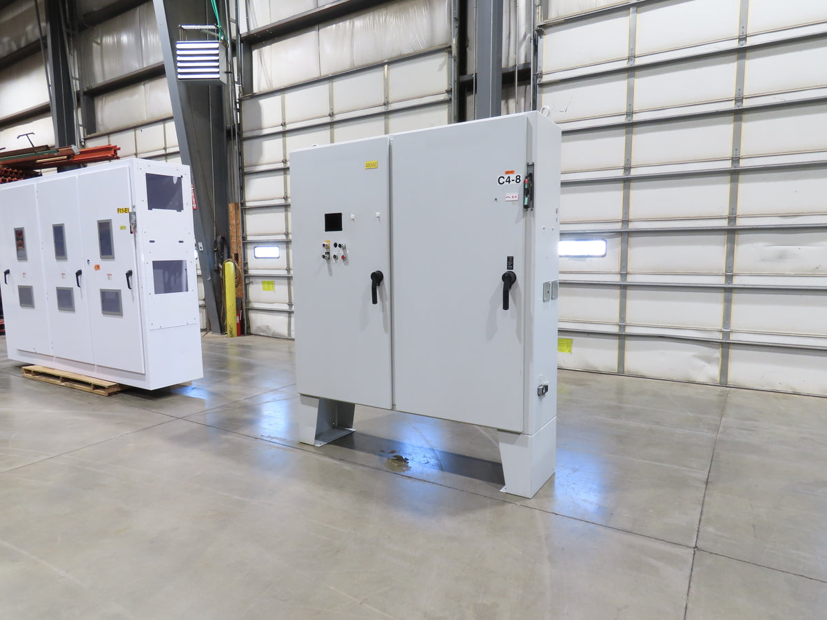 Hoffman 2-Door Freestanding Electrical Enclosure 74x72x18" 250A Disconnect Panel