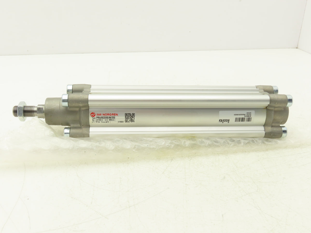 Norgren PRA/802050/M/200 Pneumatic Cylinder 50 mm Bore 200 mm Stroke 175 PSI