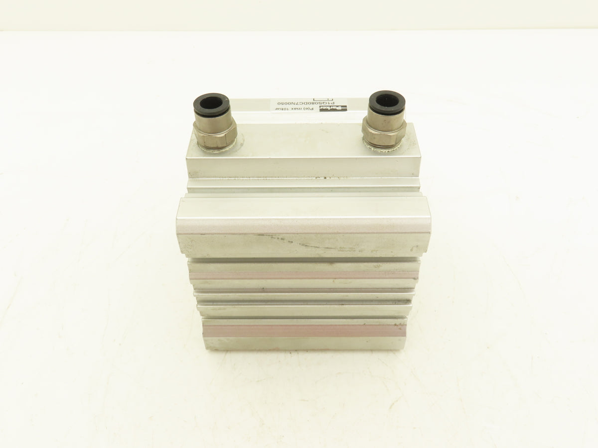 Parker P1QS080DC7N0050 Pneumatic Air Cylinder 80mm Bore 50mm Stroke 145PSI
