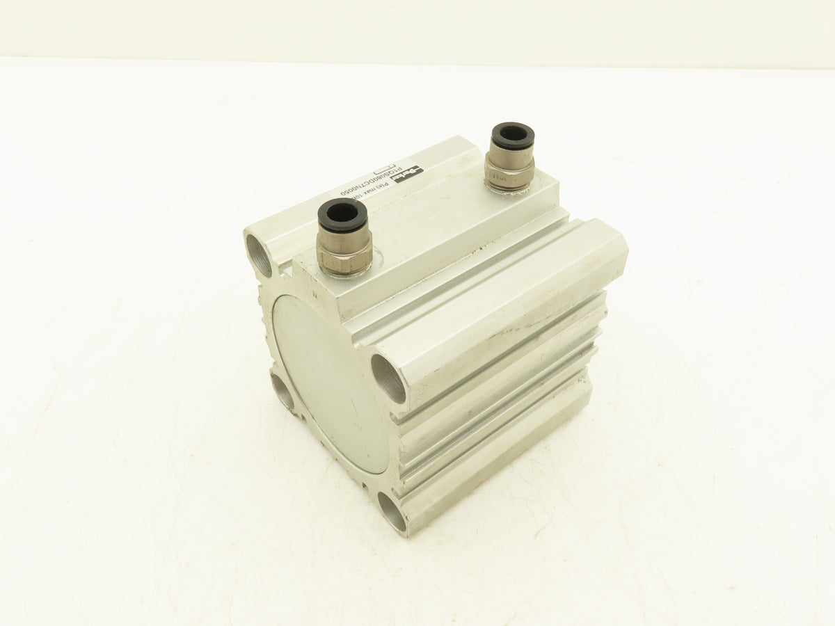Parker P1QS080DC7N0050 Pneumatic Air Cylinder 80mm Bore 50mm Stroke 145PSI