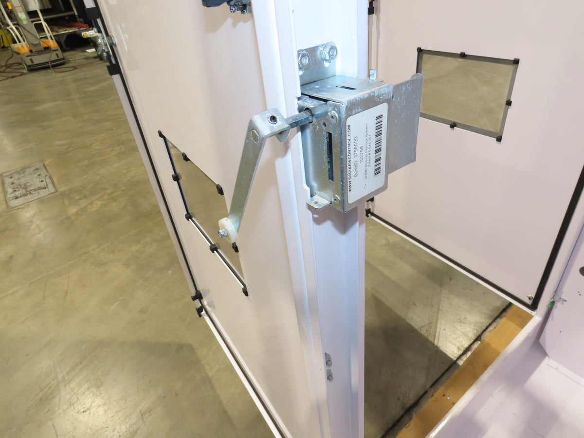 Saginaw 3-Door Freestanding Electrical Enclosure 90x133x24" Control Panel