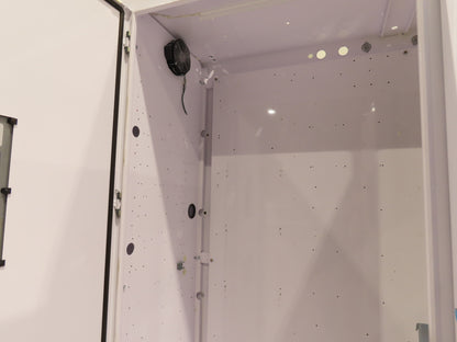 Saginaw 3-Door Freestanding Electrical Enclosure 90x133x24" Control Panel