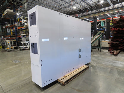 Saginaw 3-Door Freestanding Electrical Enclosure 90x133x24" Control Panel