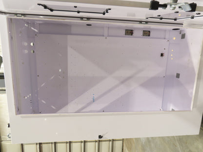 Saginaw 3-Door Freestanding Electrical Enclosure 90x133x24" Control Panel