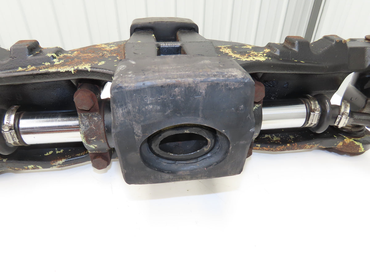Hyster E60Z-33 Electric Forklift Rear Axle Dual Hydraulic Steering Assembly