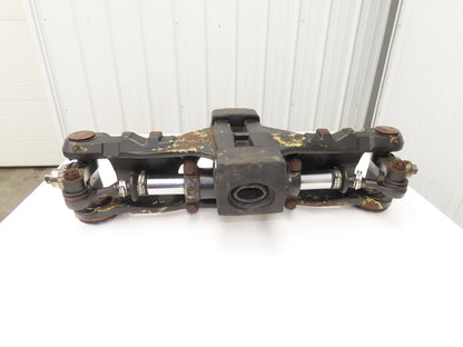 Hyster E60Z-33 Electric Forklift Rear Axle Dual Hydraulic Steering Assembly