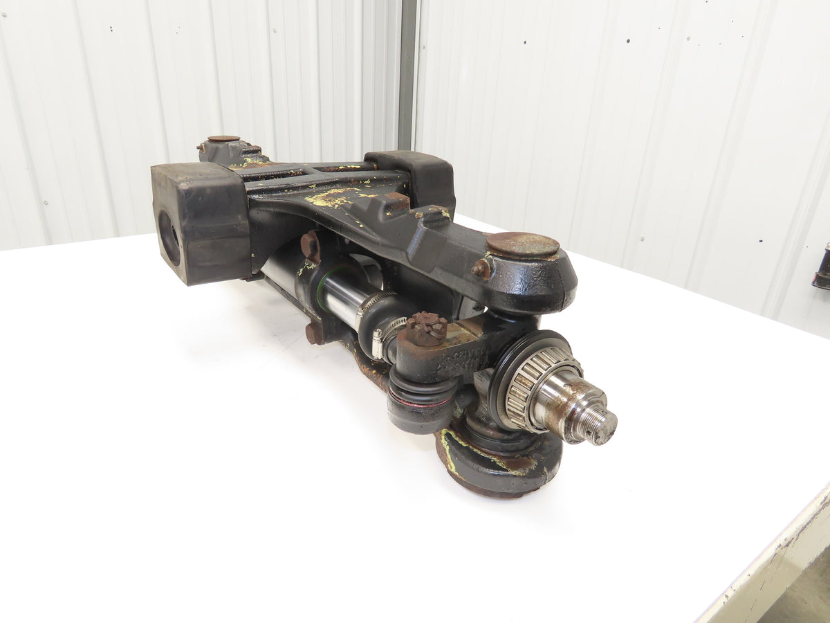 Hyster E60Z-33 Electric Forklift Rear Axle Dual Hydraulic Steering Assembly