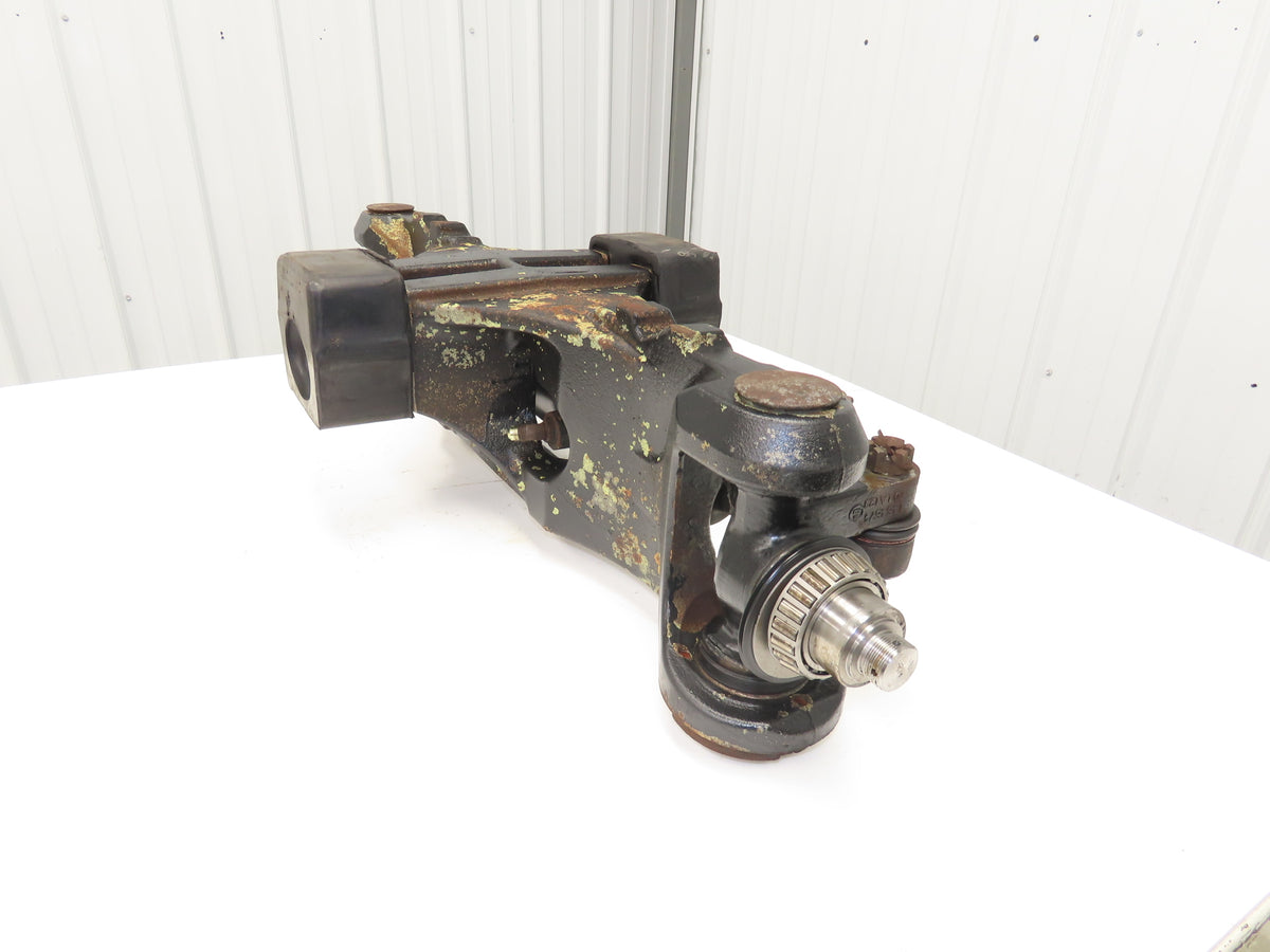 Hyster E60Z-33 Electric Forklift Rear Axle Dual Hydraulic Steering Assembly