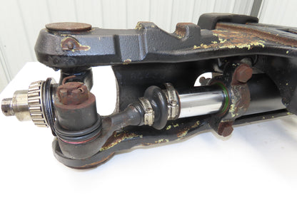 Hyster E60Z-33 Electric Forklift Rear Axle Dual Hydraulic Steering Assembly