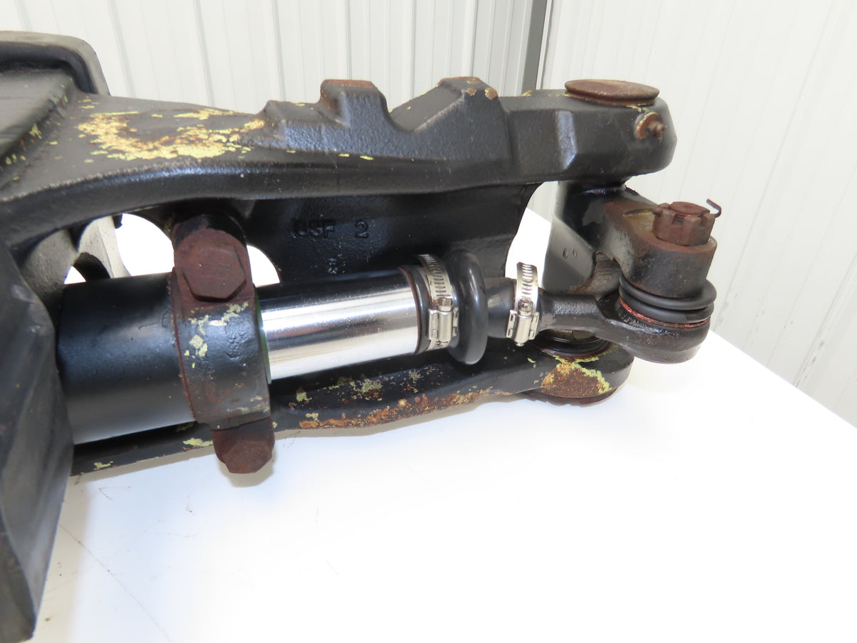 Hyster E60Z-33 Electric Forklift Rear Axle Dual Hydraulic Steering Assembly