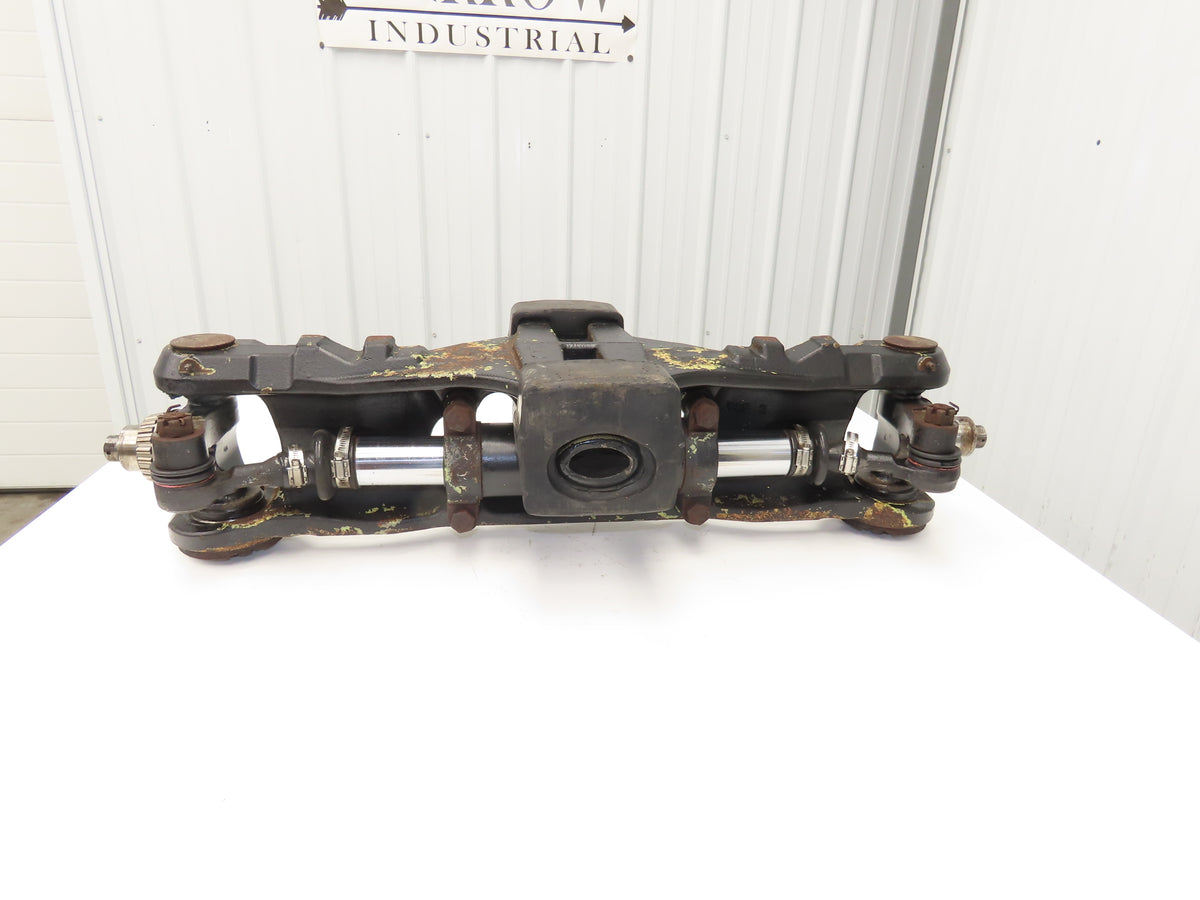 Hyster E60Z-33 Electric Forklift Rear Axle Dual Hydraulic Steering Assembly