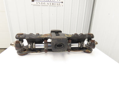 Hyster E60Z-33 Electric Forklift Rear Axle Dual Hydraulic Steering Assembly
