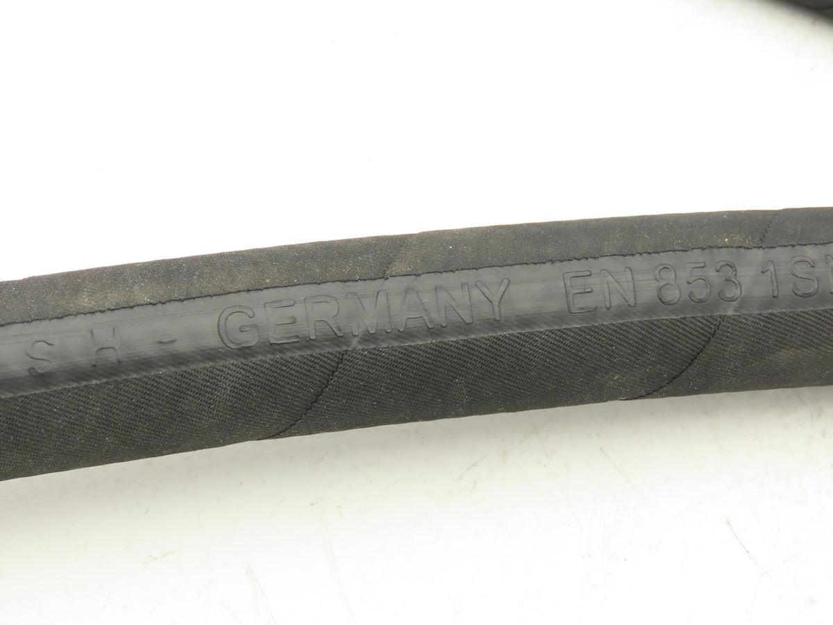 illig 5000 PSI 3/4" Hydraulic Hose 900MM Length M32x2 Threads Lot of 3
