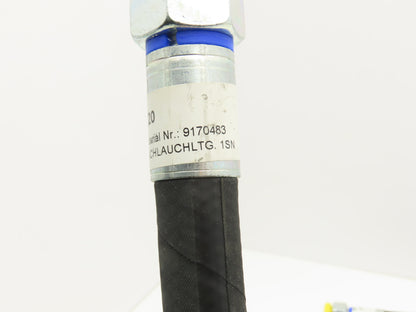 illig 5000 PSI 3/4" Hydraulic Hose 900MM Length M32x2 Threads Lot of 3